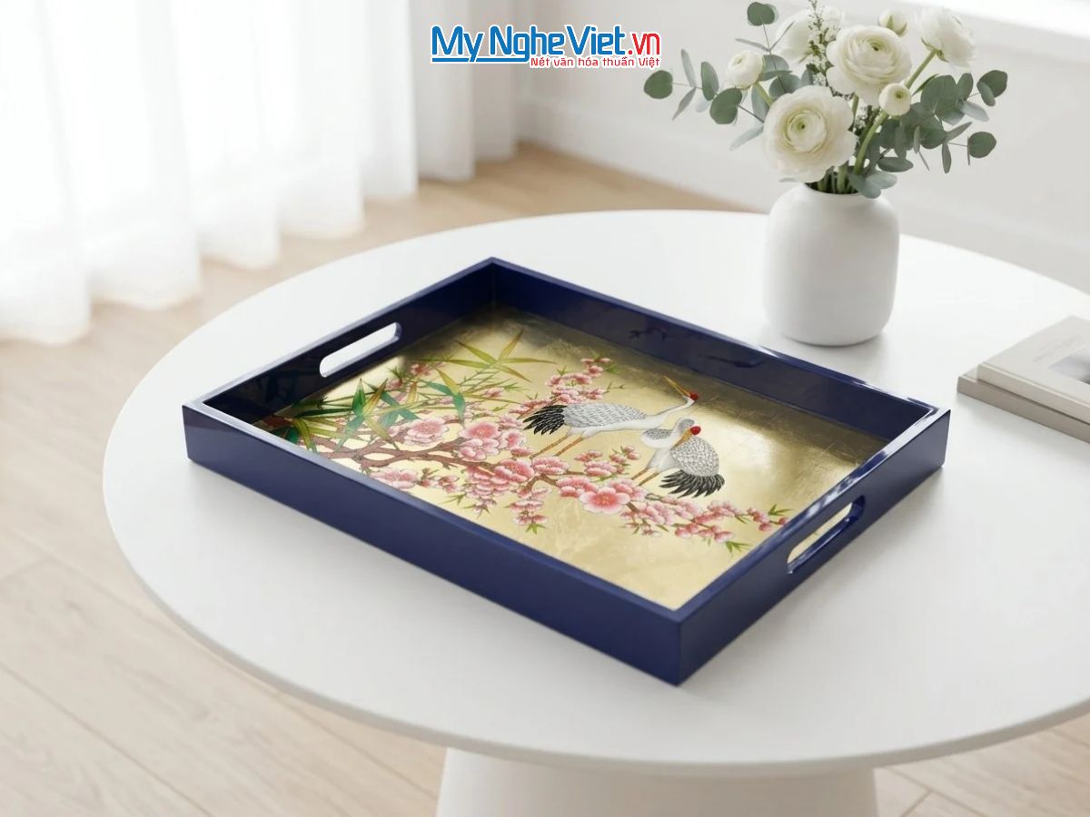 Khay sơn mài cao cấp