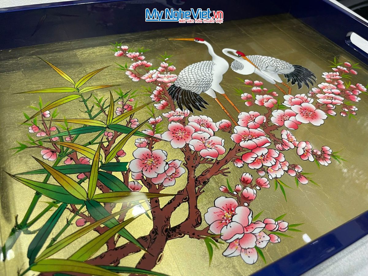 Khay sơn mài cao cấp