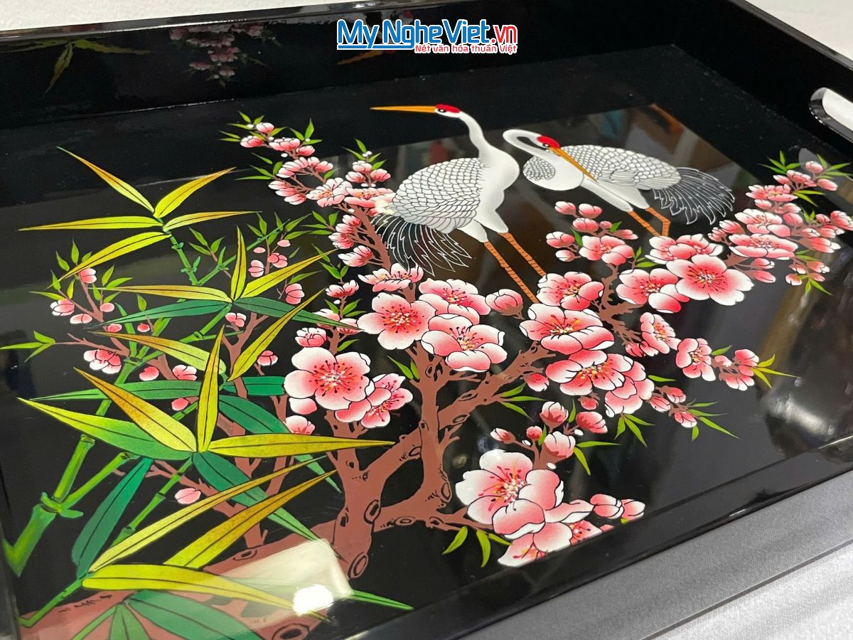 Khay sơn mài cao cấp