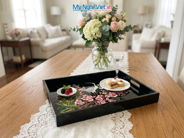 Khay sơn mài cao cấp