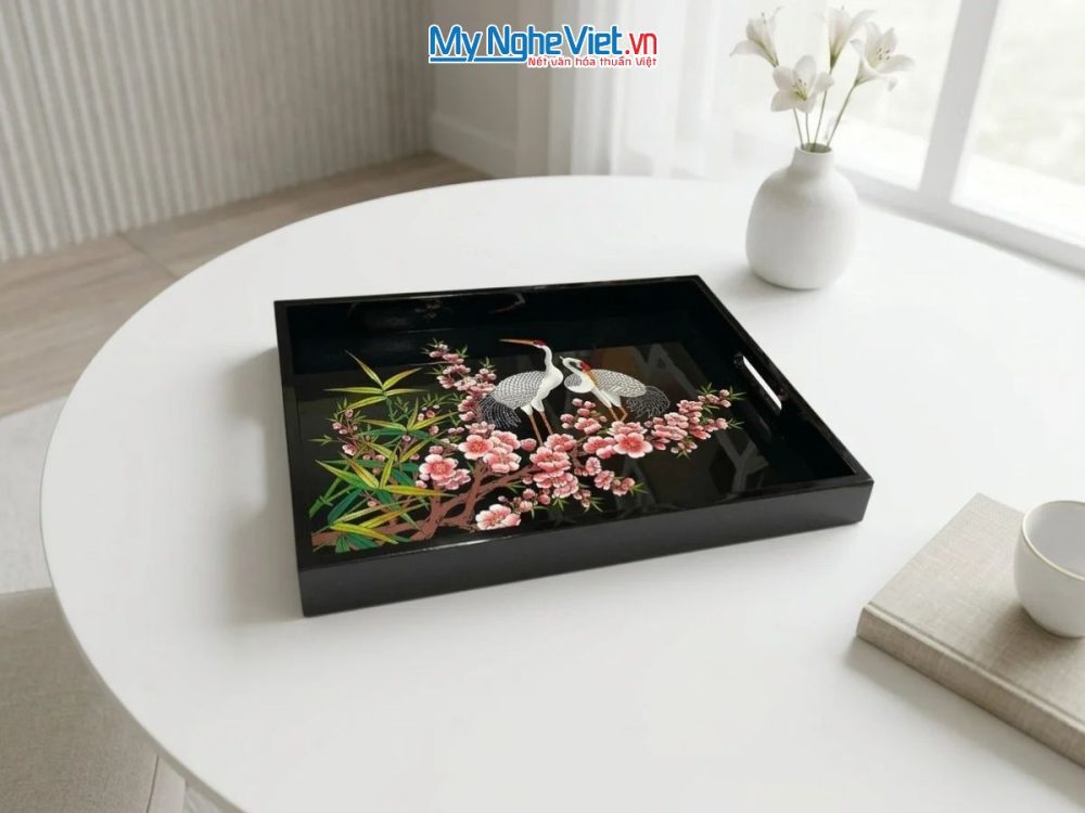 Khay sơn mài cao cấp