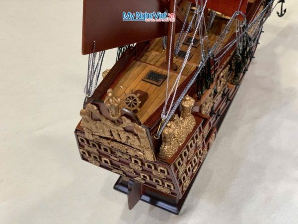 Mô Hình Tàu Chiến Cổ Sovereign Of The Seas Gỗ Tràm