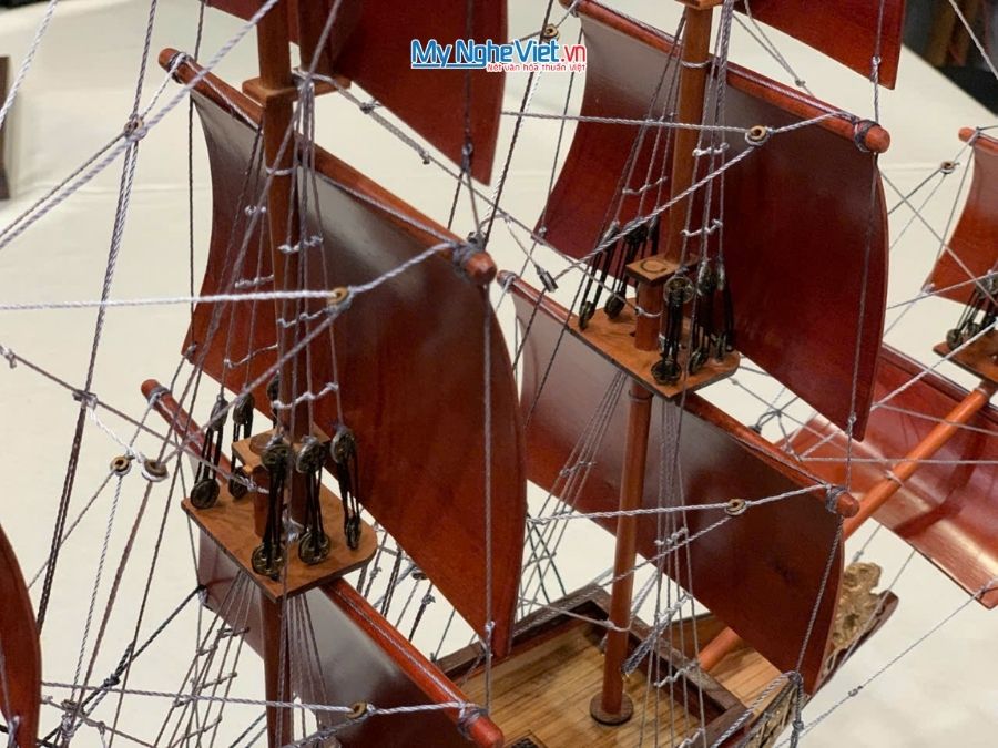 Mô Hình Tàu Chiến Cổ Sovereign Of The Seas Gỗ Tràm