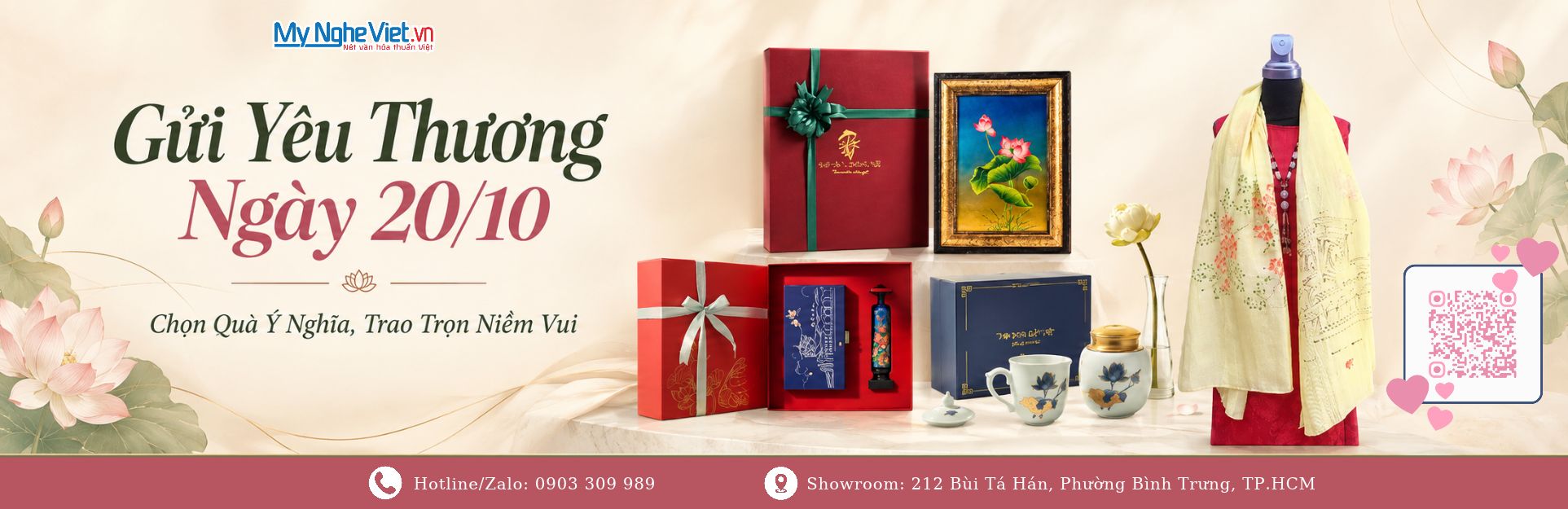 Quà tặng ngày Phụ Nữ Việt Nam 20/10 ý nghĩa