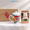 Set Quà Tặng Ly Sứ Phong Cảnh Việt Nam & Trà Olong Cao Cấp