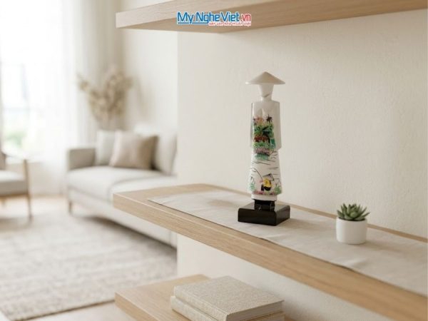 Tượng Cô Gái Áo Dài Đồng Quê
