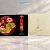 Set Quà Tặng Tranh Đĩa Và Tượng Cô Gái Áo Dài Hoa Sen Cao Cấp